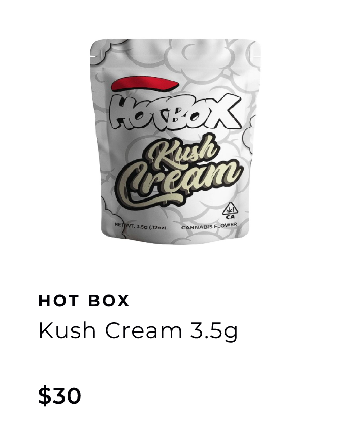 Hot Box Kush Cream 3.5g